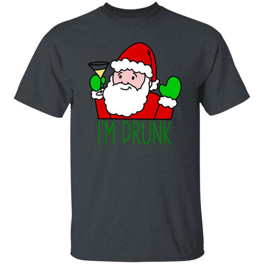Drunk Santa Funny Christmas T-Shirt