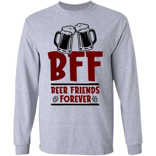 BFF Beer Friends Forever Long Sleeve T-Shirt