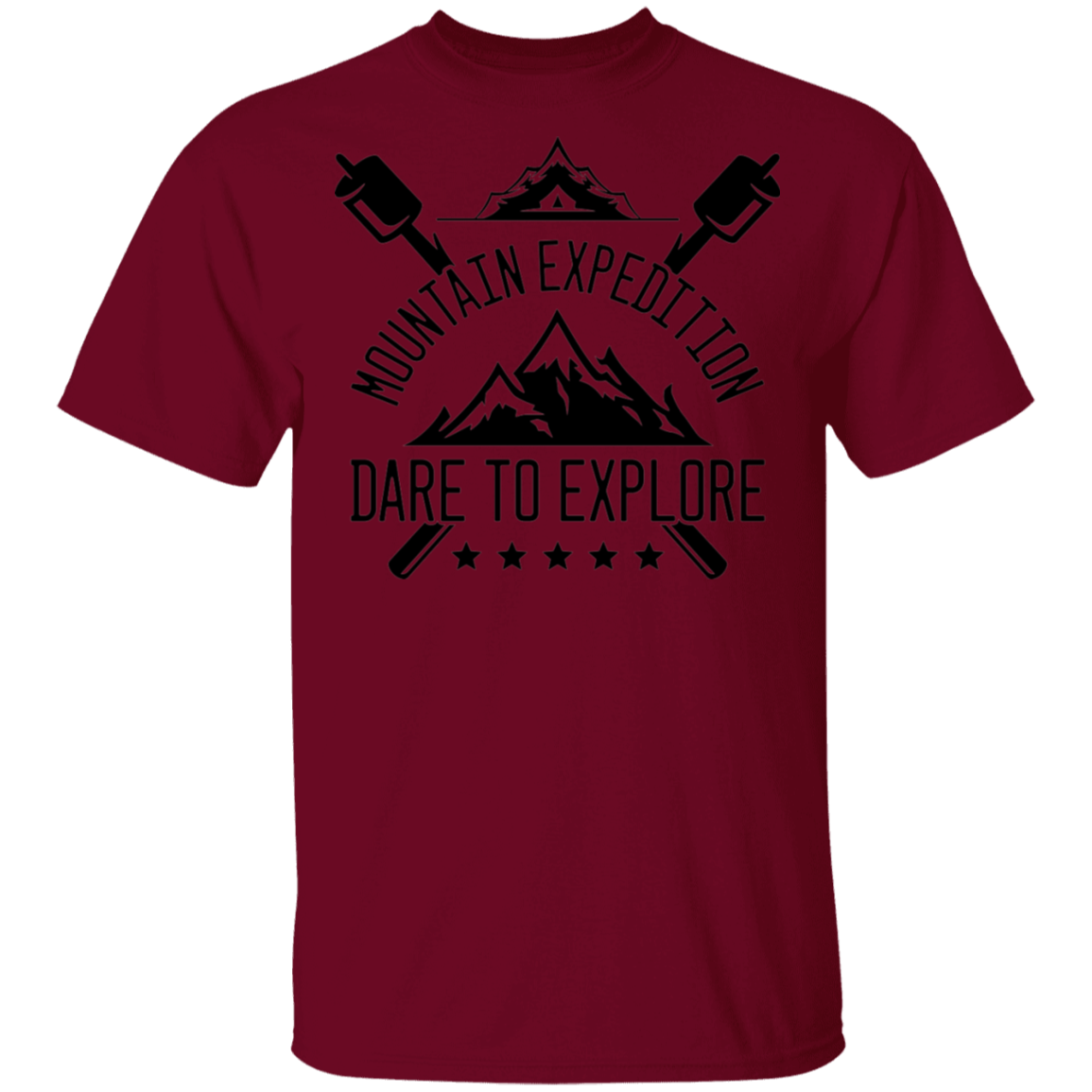 Mountain Expedition Dare to Explore Camping T-Shirt