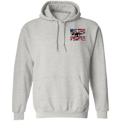 We the People American Bald Eagle 1776 Double Sided Pullover Hoodie