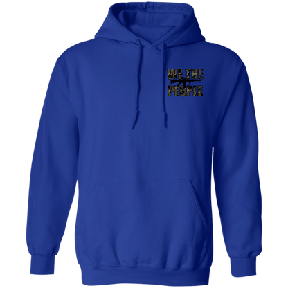 We the People Don't Tread on Me Gadsden Flag Double Sided Pullover Hoodie