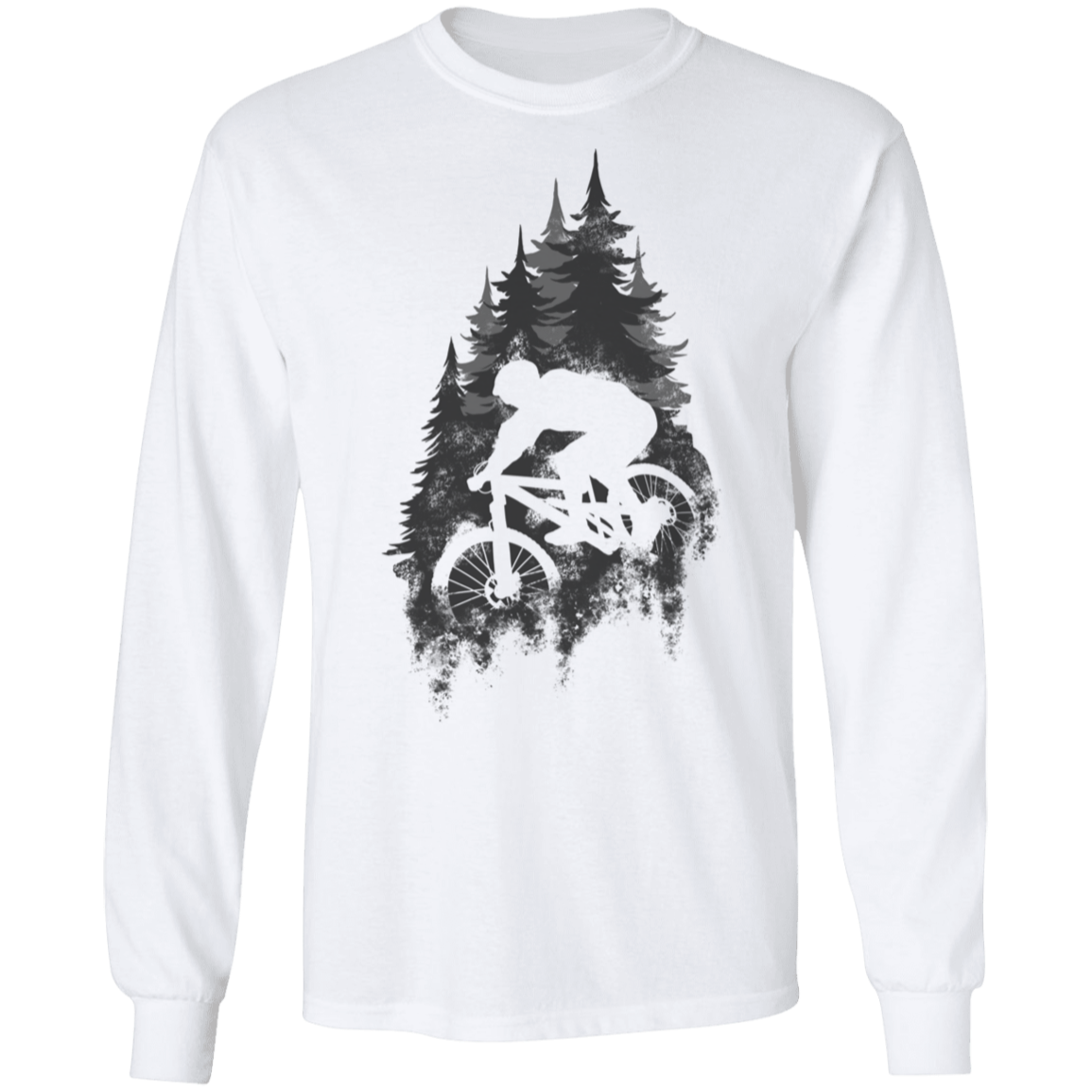 Mountain Bike Biking Long Sleeve T-Shirt