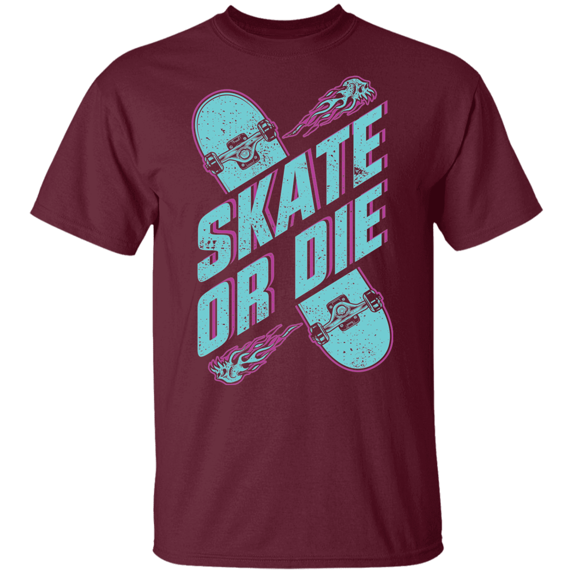 Skate Or Die Skateboarding Skateboard Youth T-Shirt