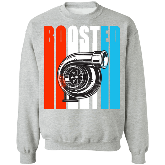 Boosted3 Boosted Turbo Racing Gapped Crewneck Sweatshirt