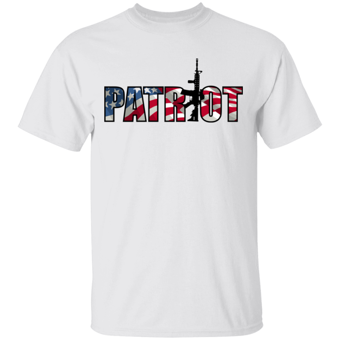 Patriot American Flag Defense T-Shirt