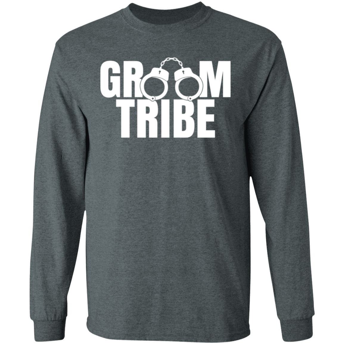 Bachelor Party Wedding Funny Groom Tribe Long Sleeve T-Shirt