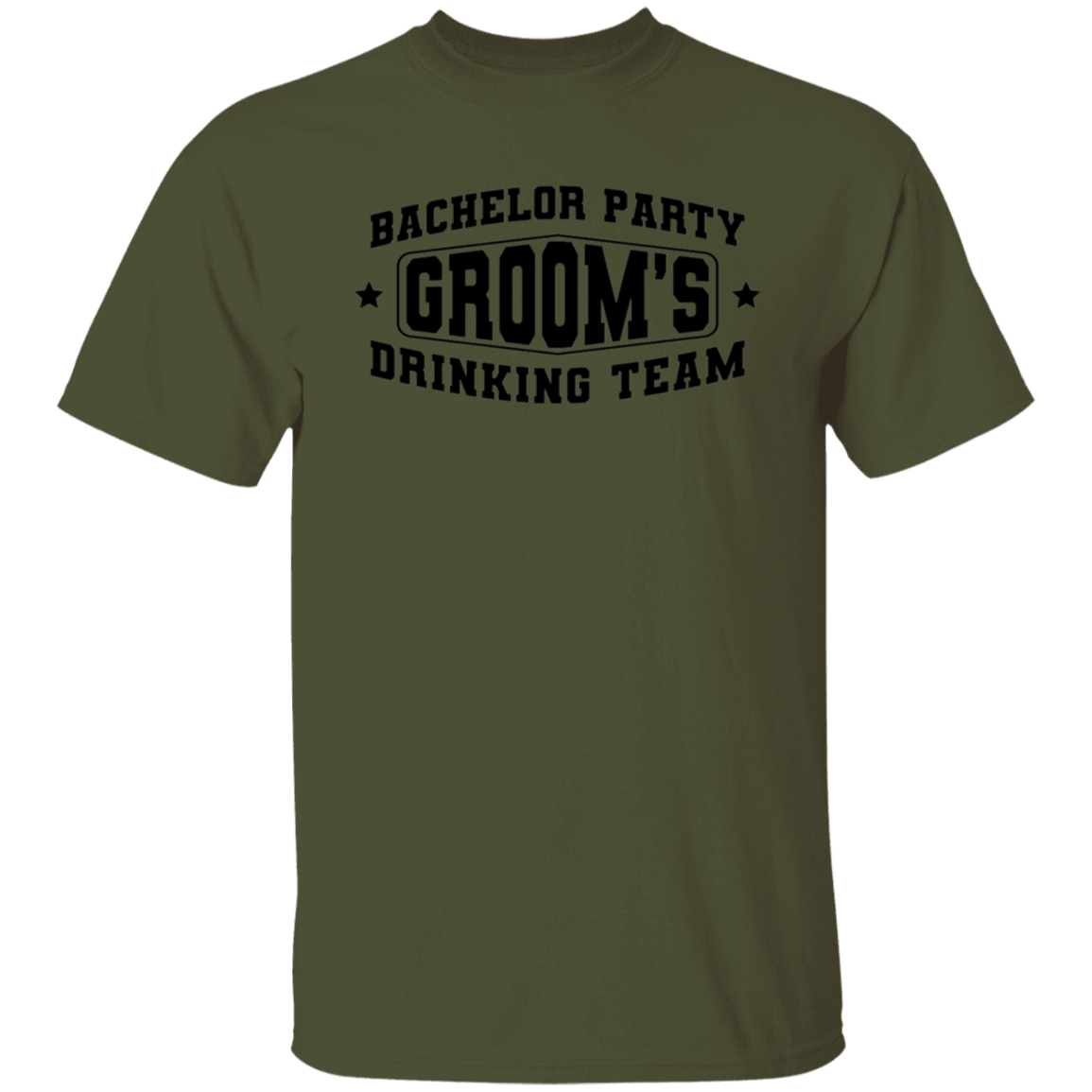 Bachelor Party Groom’s Drinking Team Funny T-Shirt