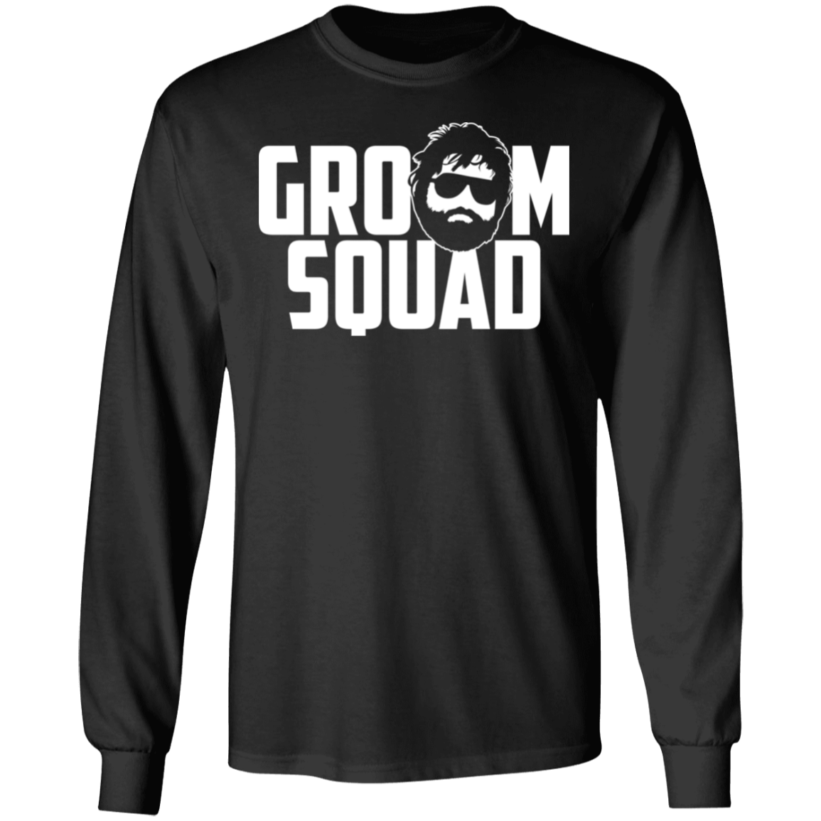 Bachelor Party Wedding Groom Squad Long Sleeve T-Shirt