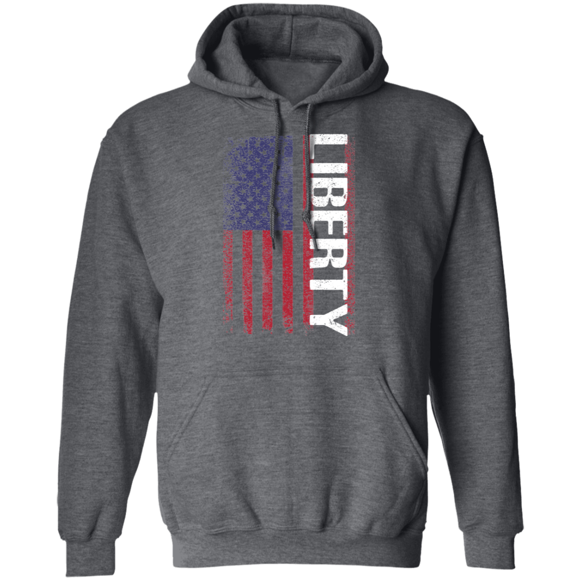 Liberty American Flag USA  Pullover Hoodie