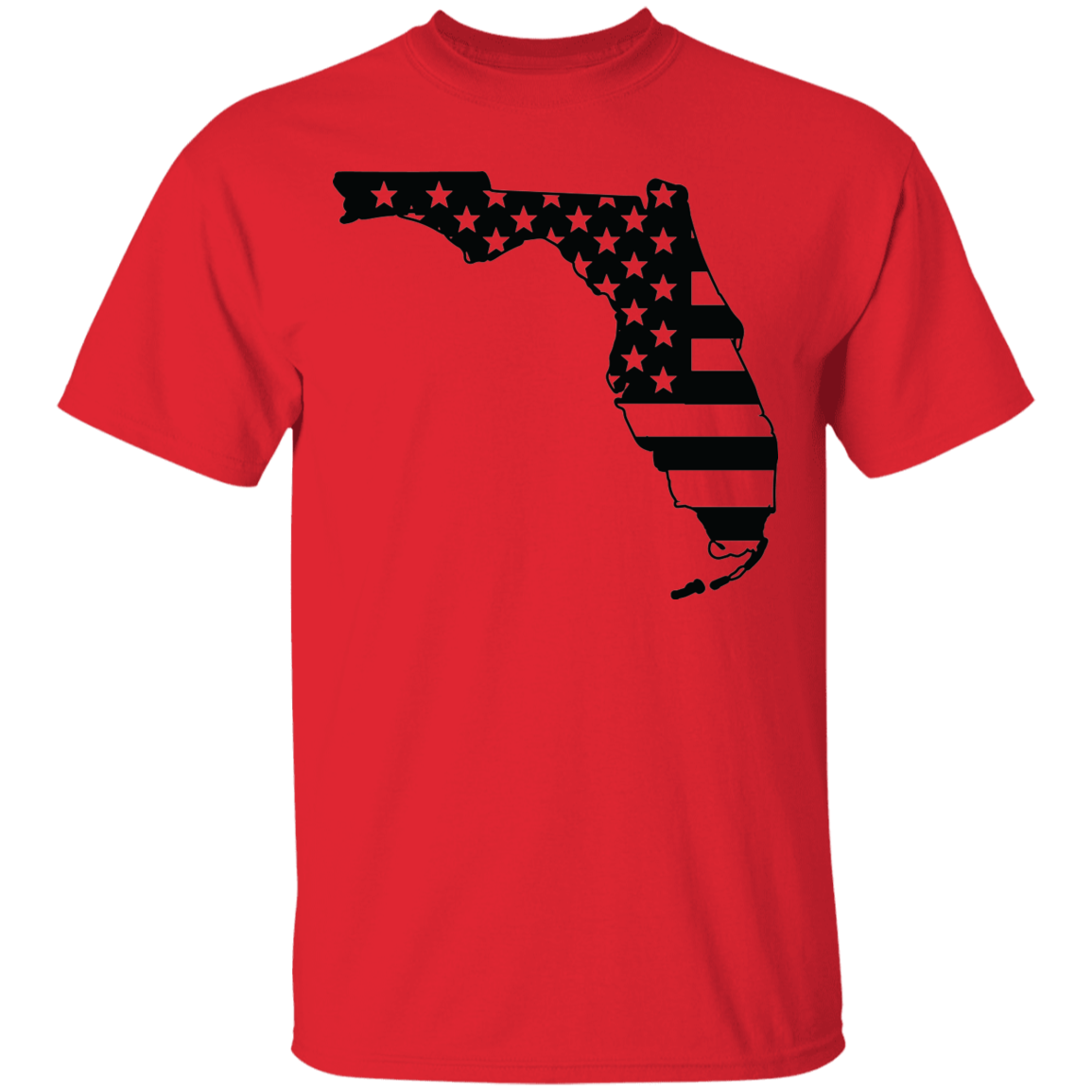 Florida FL State American Flag Pride T-Shirt