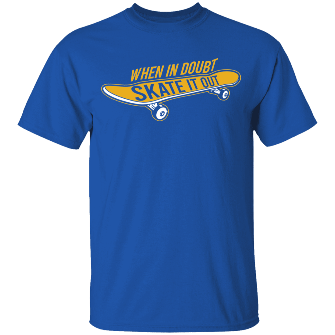 When In Doubt Skate It Out Skateboarding Skateboard Youth T-Shirt