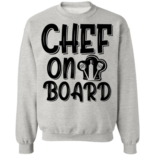Chef On Board Crewneck Sweatshirt