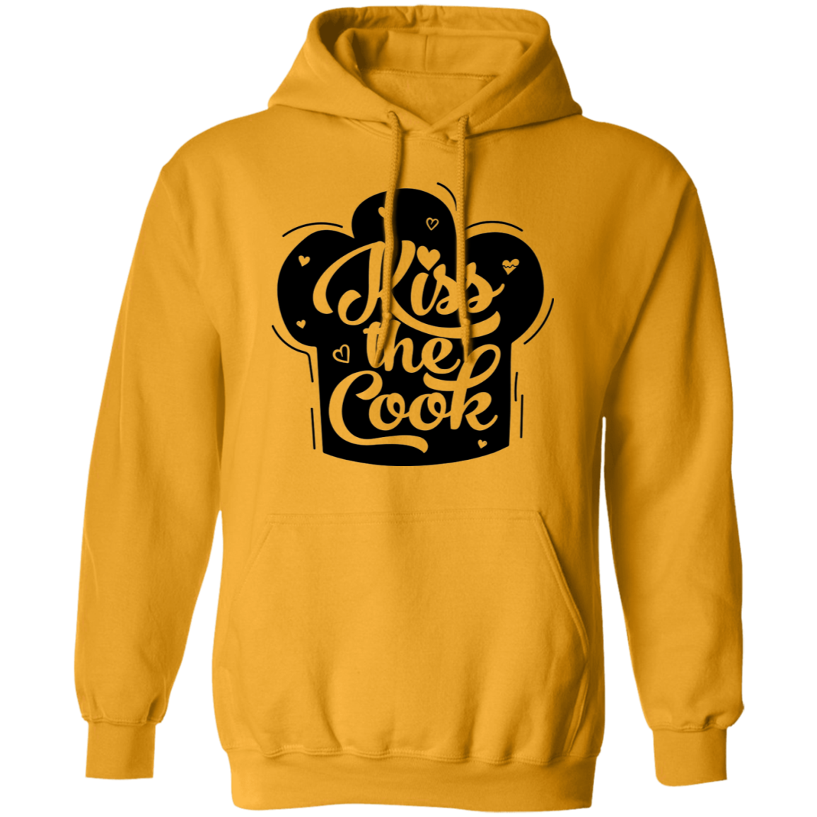 Kiss The Cook Chef Pullover Hoodie