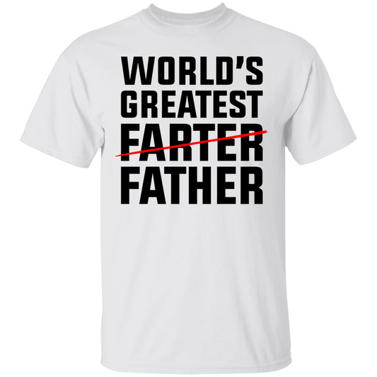 World's Greatest Farter Father Funny Dad T-Shirt