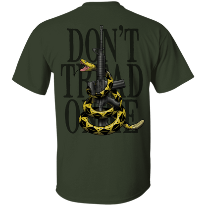 We the People Don't Tread on Me Gadsden Flag Double Sided T-Shirt