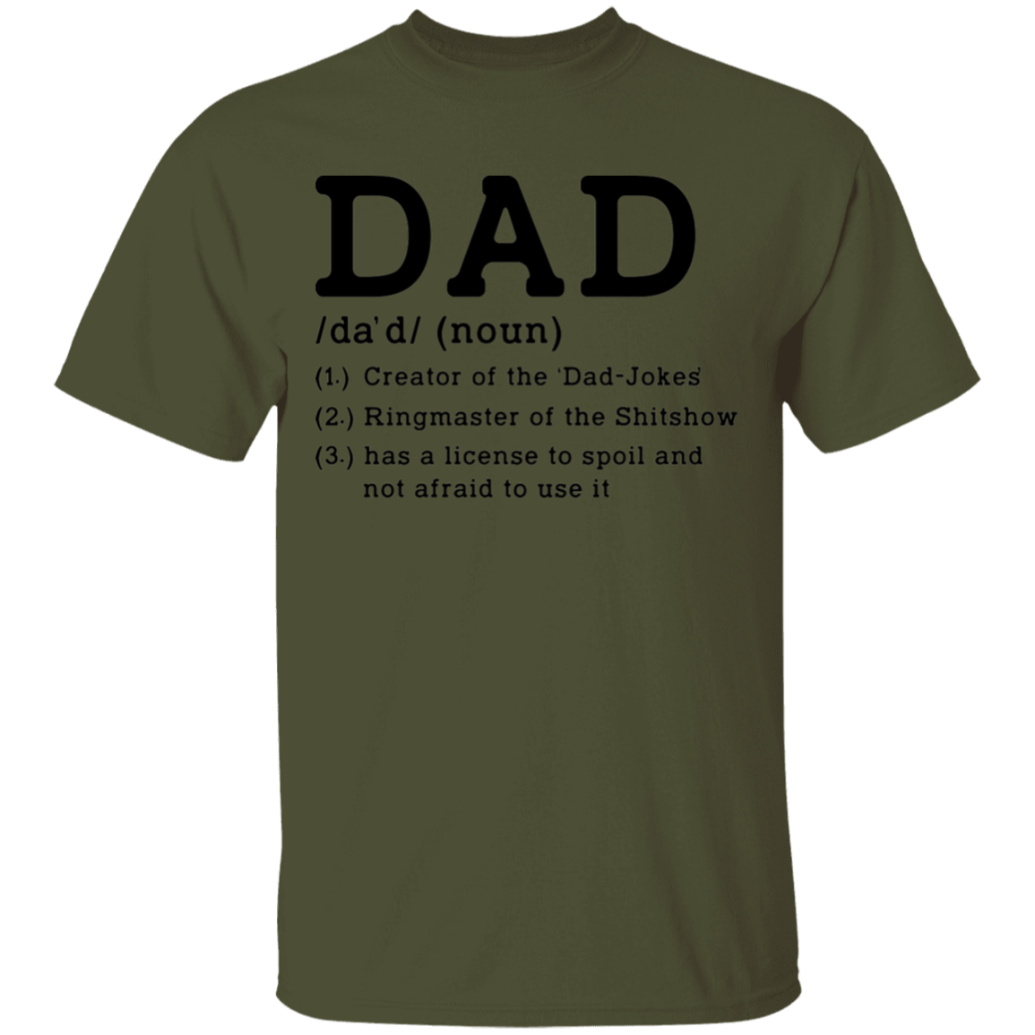 Dad Definition Funny Father T-Shirt