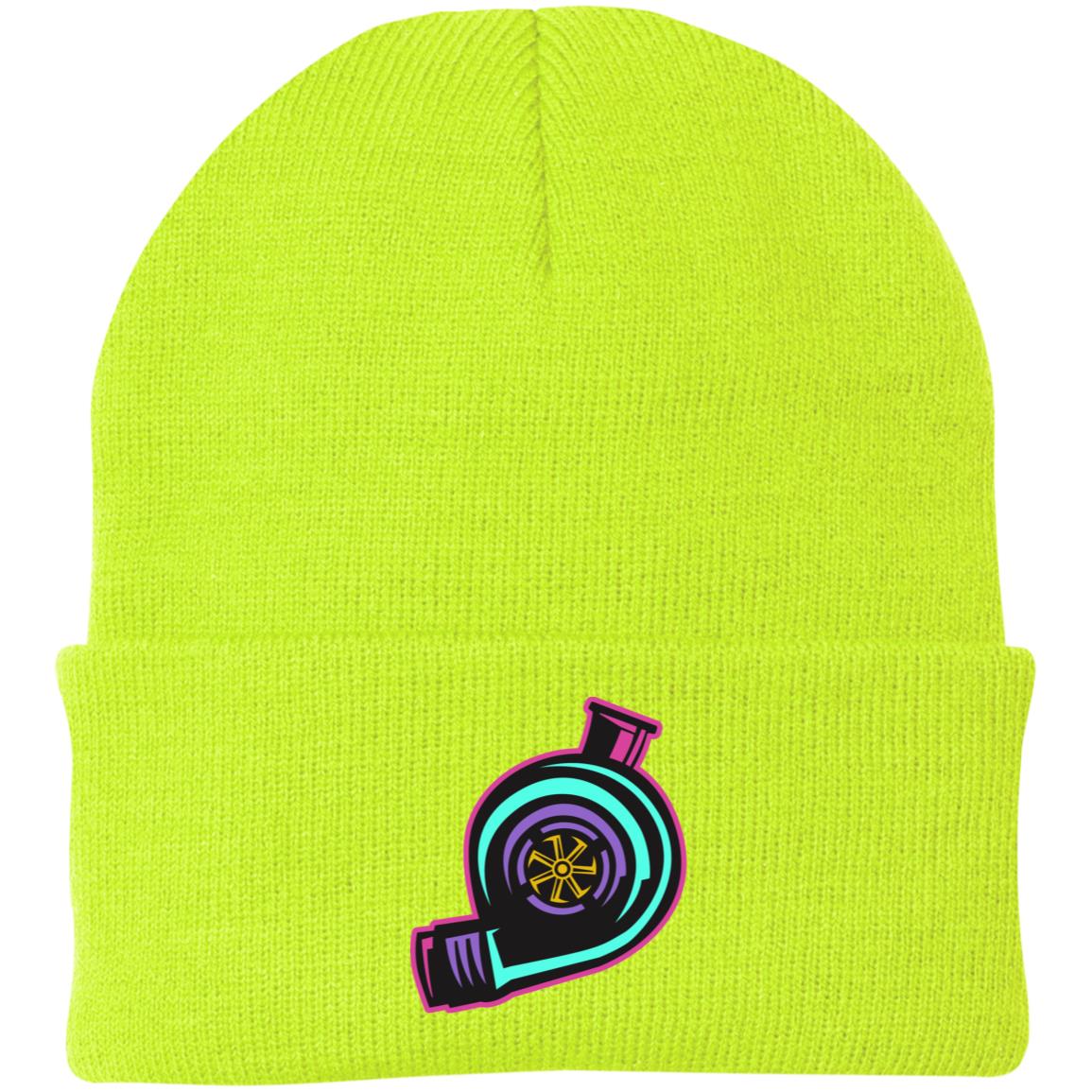 Retro 80's 90's Turbo Boosted Knit Cap