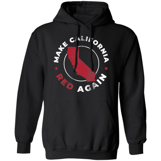 Make California Red Again Republican Pullover Hoodie