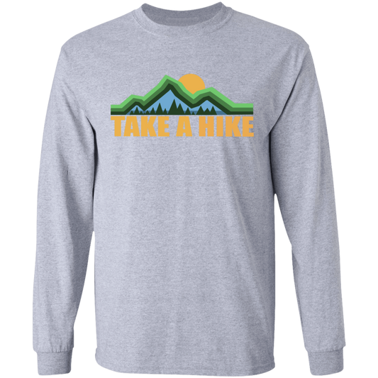 Take a Hike Camping Hiking Nature Long Sleeve T-Shirt