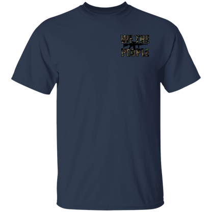 We the People Don't Tread on Me Gadsden Flag Double Sided T-Shirt