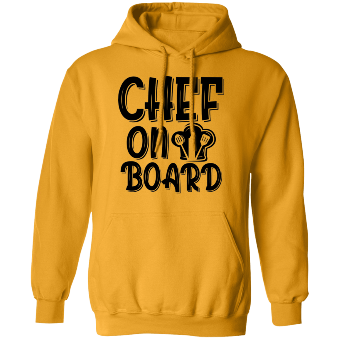 Chef On Board Pullover Hoodie