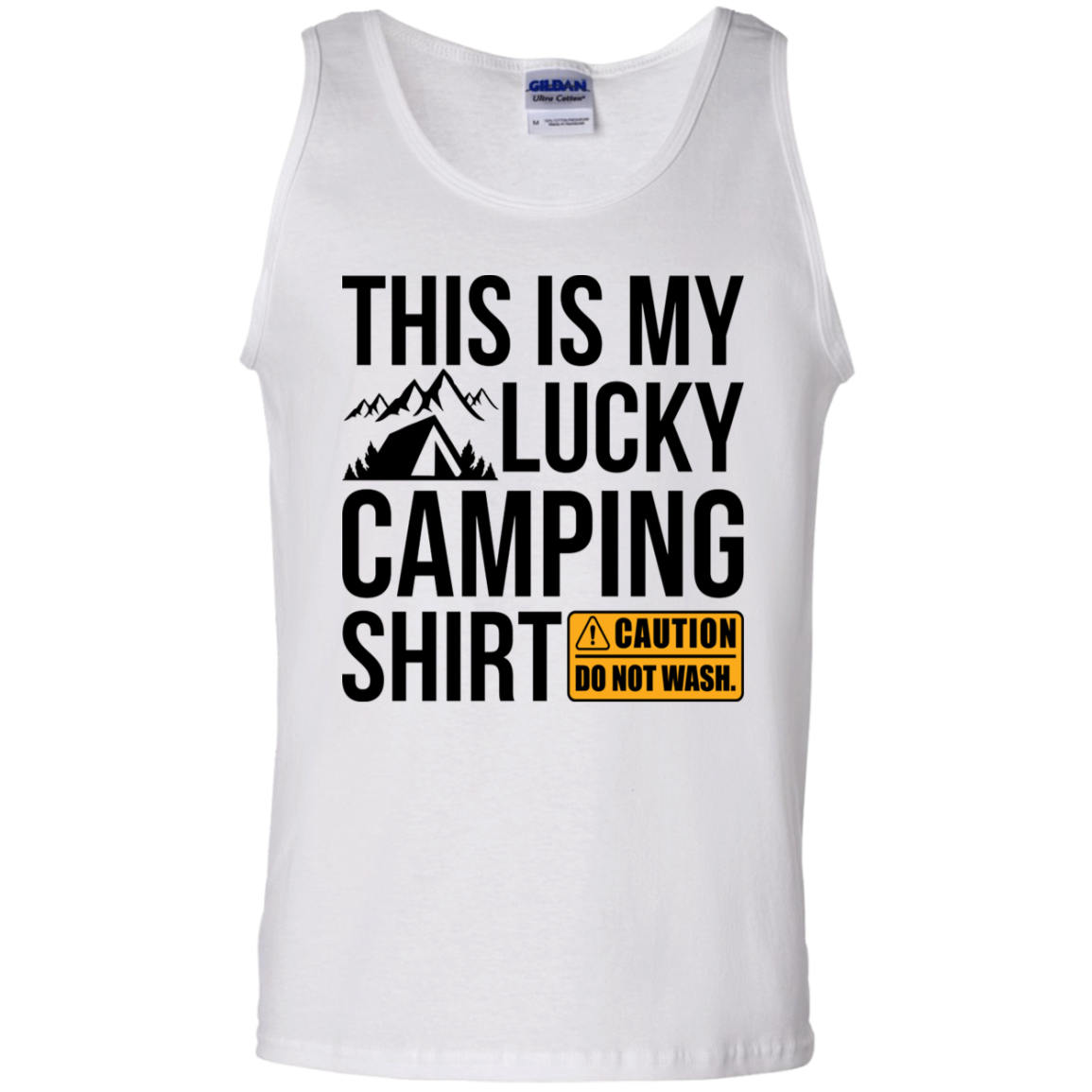 This Is My Lucky Camping Shirt Tank Top