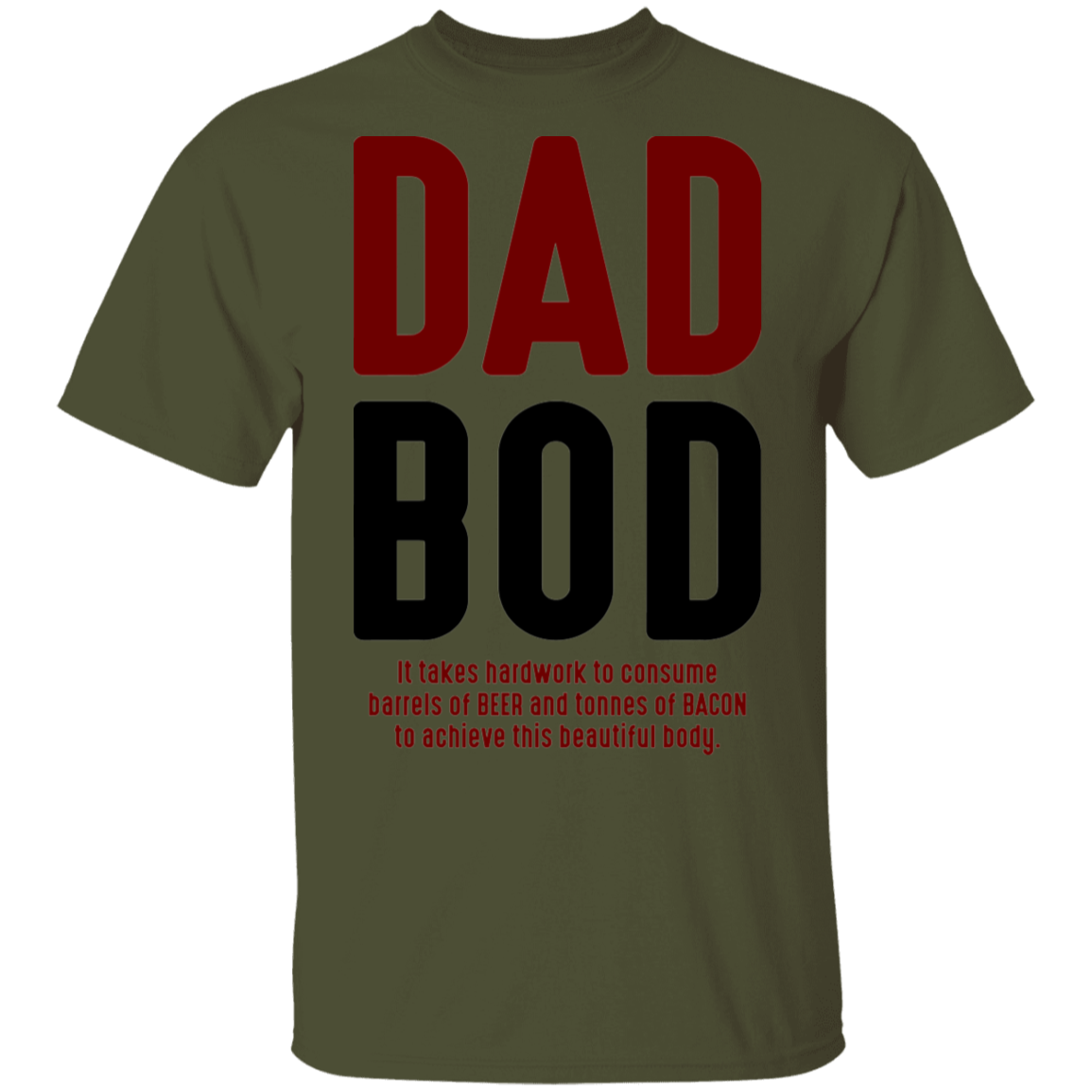 Dad Bod Funny Father T-Shirt