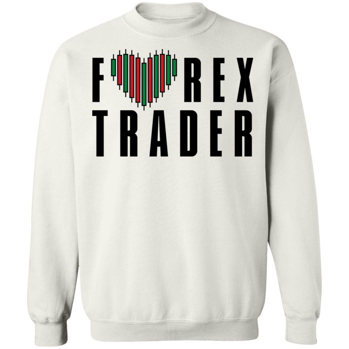 Forex Trader Trading Technical Analysis Crewneck Sweatshirt