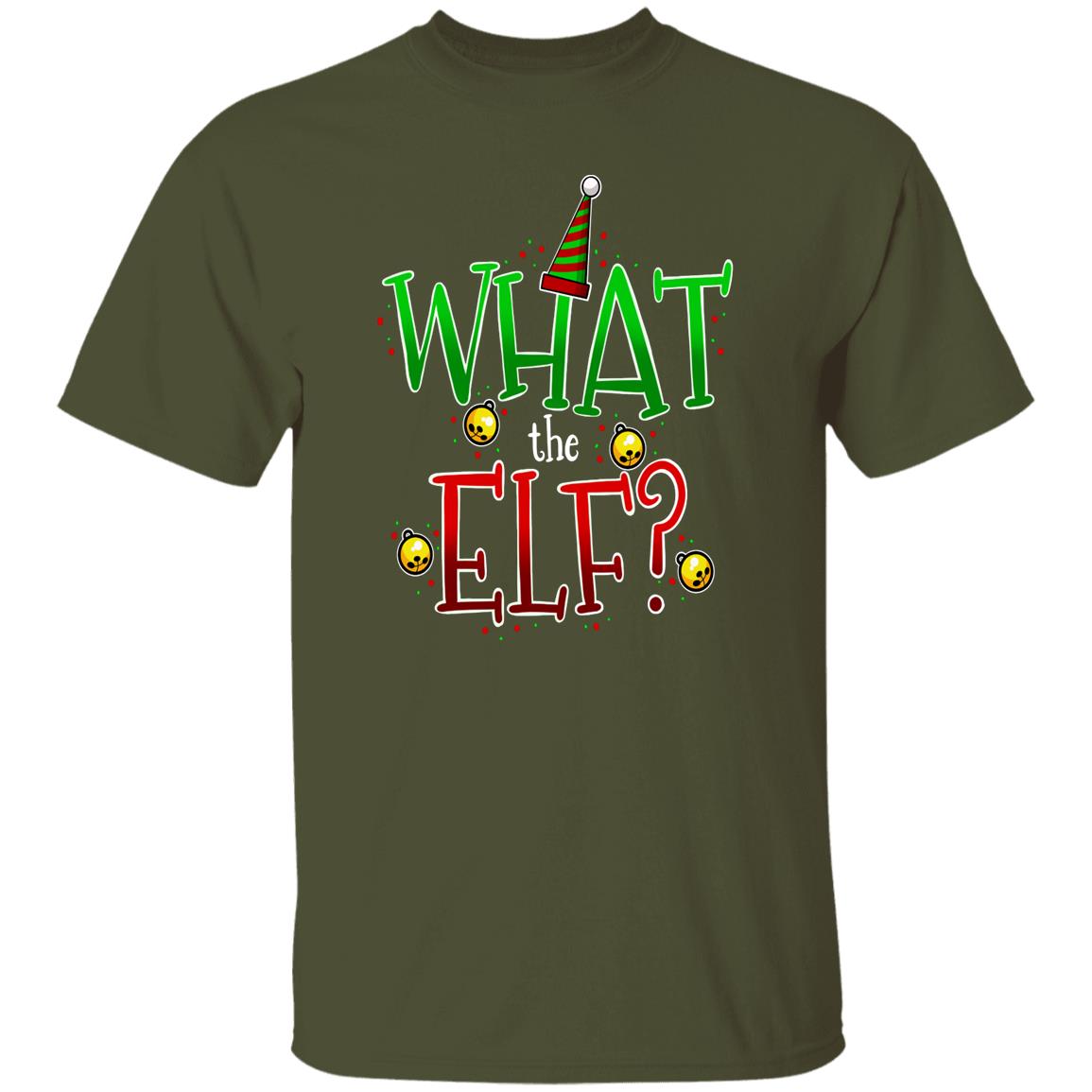What the Elf? Funny Christmas T-Shirt