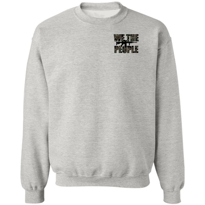 We the People Don't Tread on Me Gadsden Flag Double Sided Crewneck Sweatshirt
