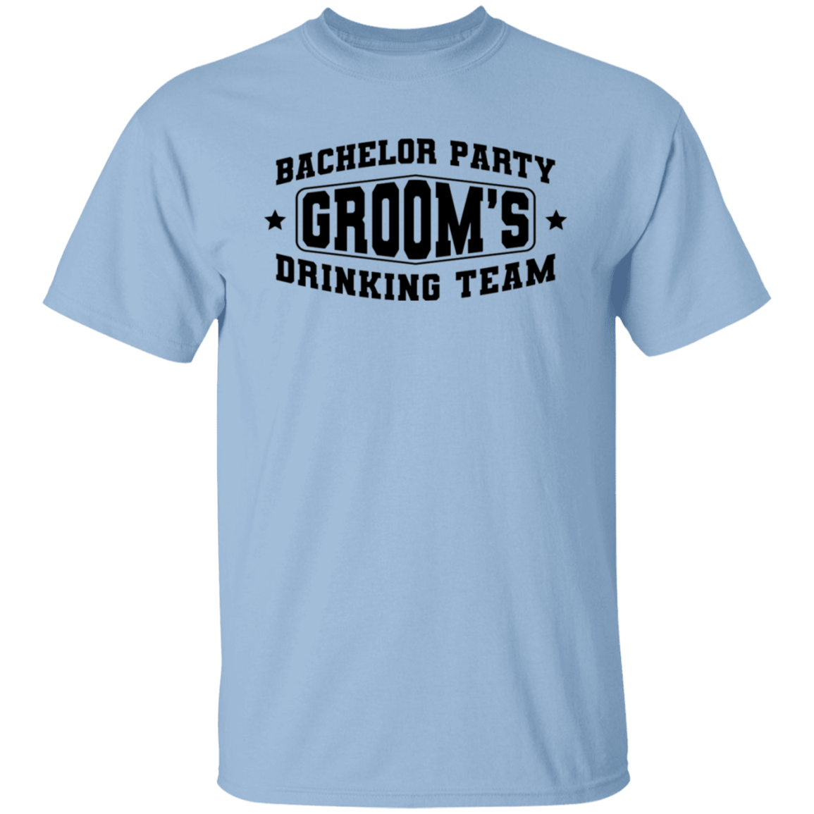 Bachelor Party Groom’s Drinking Team Funny T-Shirt