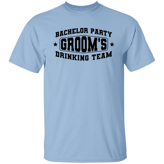 Bachelor Party Groom’s Drinking Team Funny T-Shirt