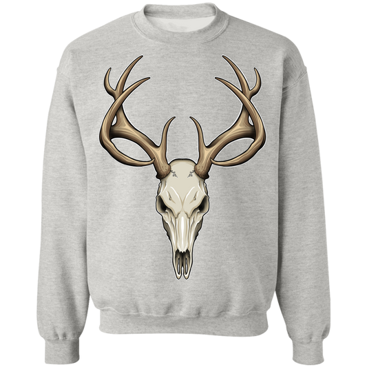 Hunting Deer Skull Crewneck Sweatshirt