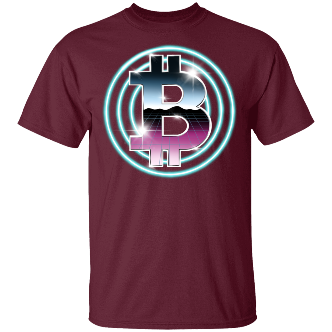80's Retro Bitcoin Hodl Cryptocurrency BTC T-Shirt