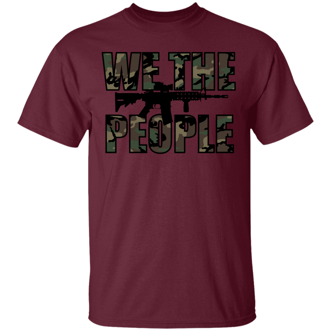 We The People Camouflage T-Shirt