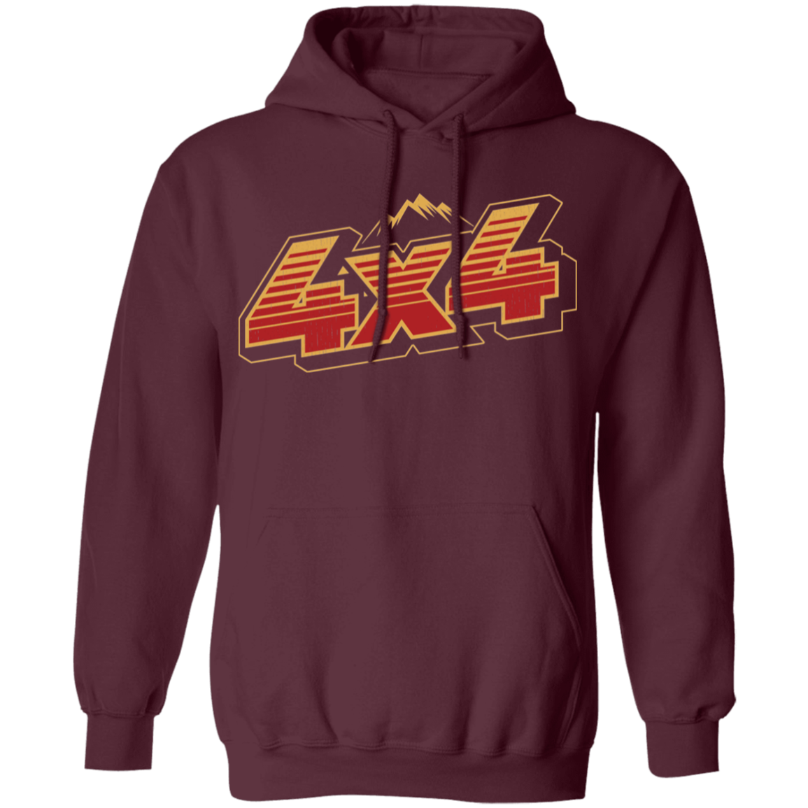 4x4 Off Road Overland Crawling Pullover Hoodie