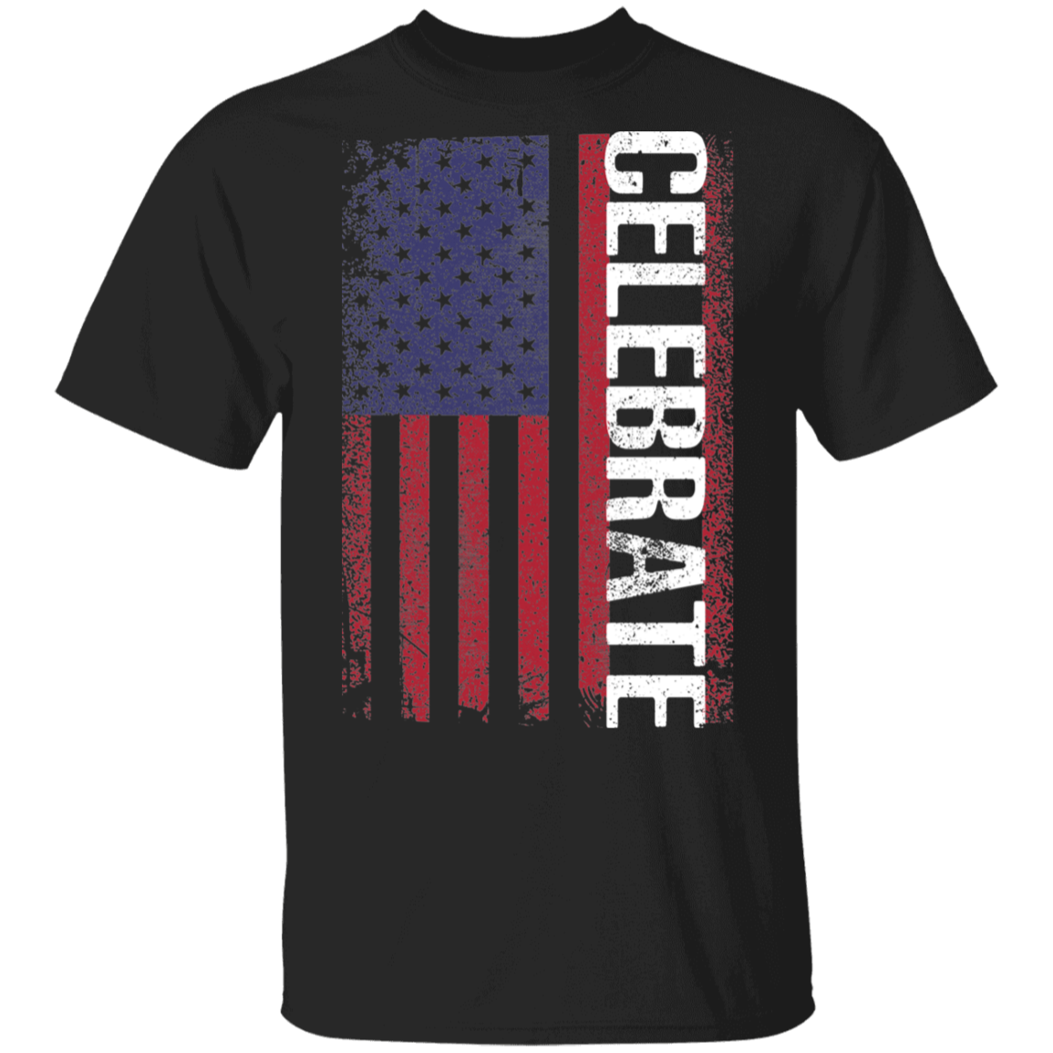 Celebrate American Flag USA T-Shirt
