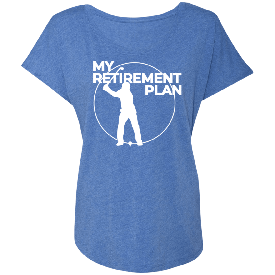 Retirement Plan Golfing Women's T-Shirt