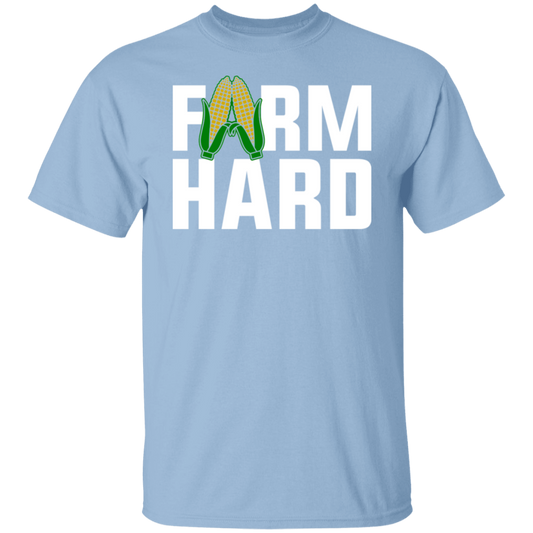Farm Hard Funny Farming Shirt T-Shirt