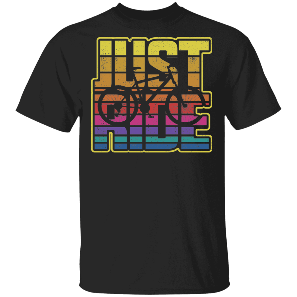 Just Ride Biking Mountain Bike T-Shirt