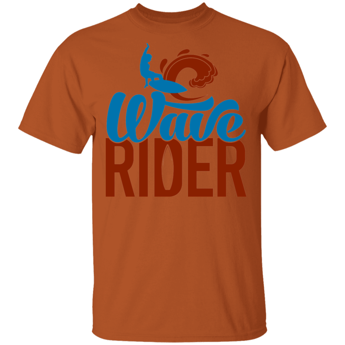 Wave Rider Surfer Surfing Beach T-Shirt