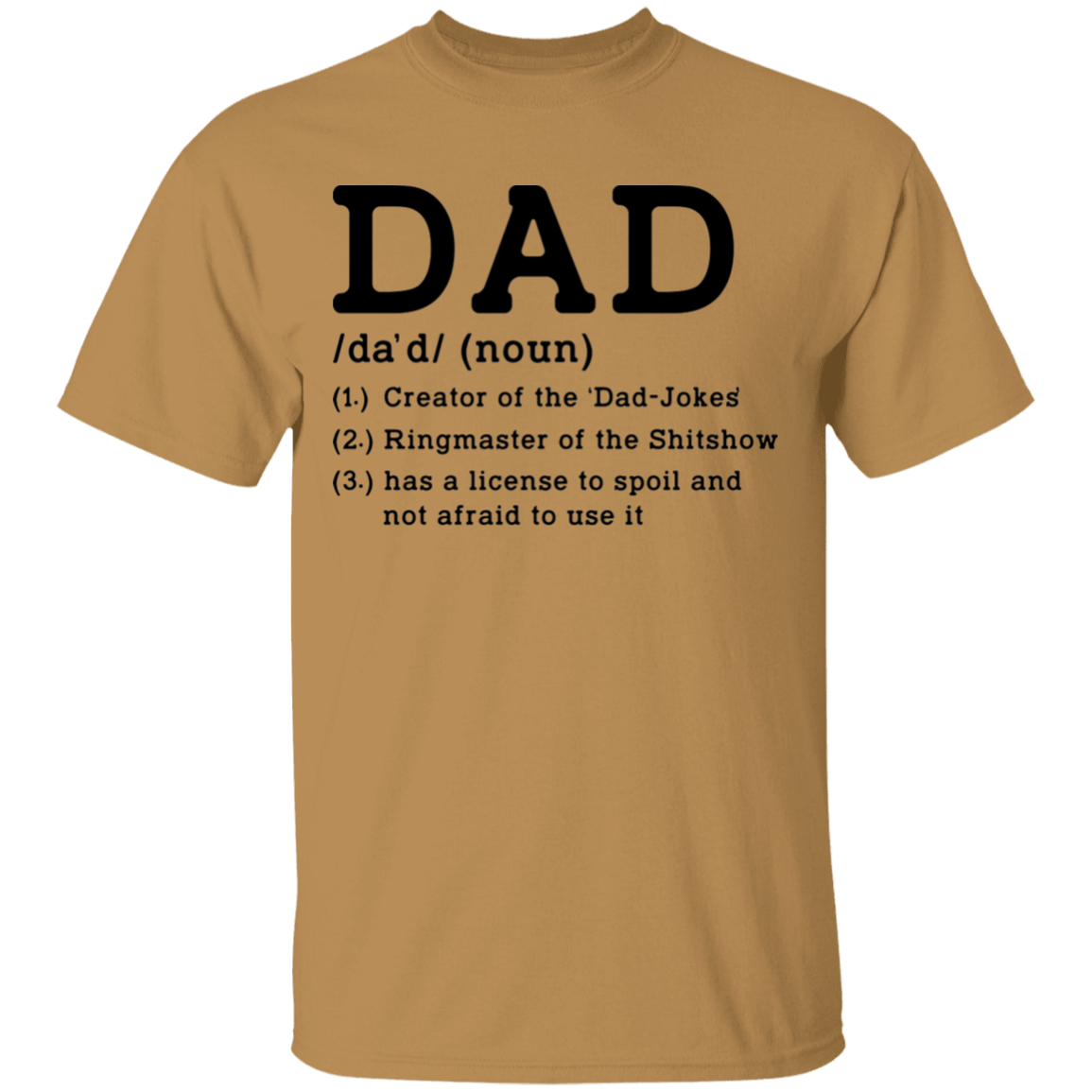 Dad Definition Funny Father T-Shirt