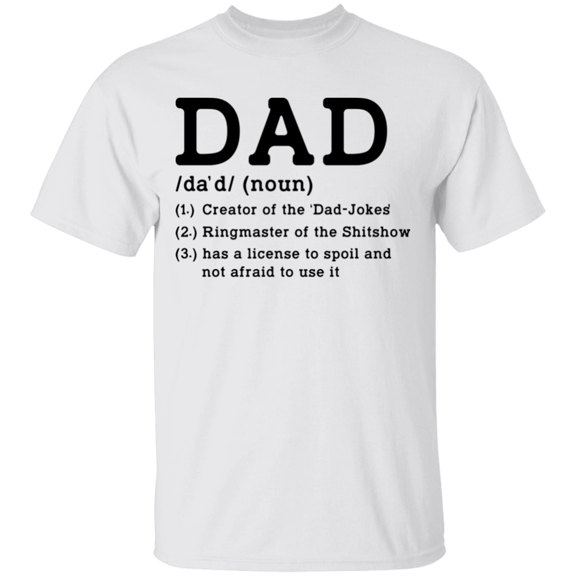 Dad Definition Funny Father T-Shirt
