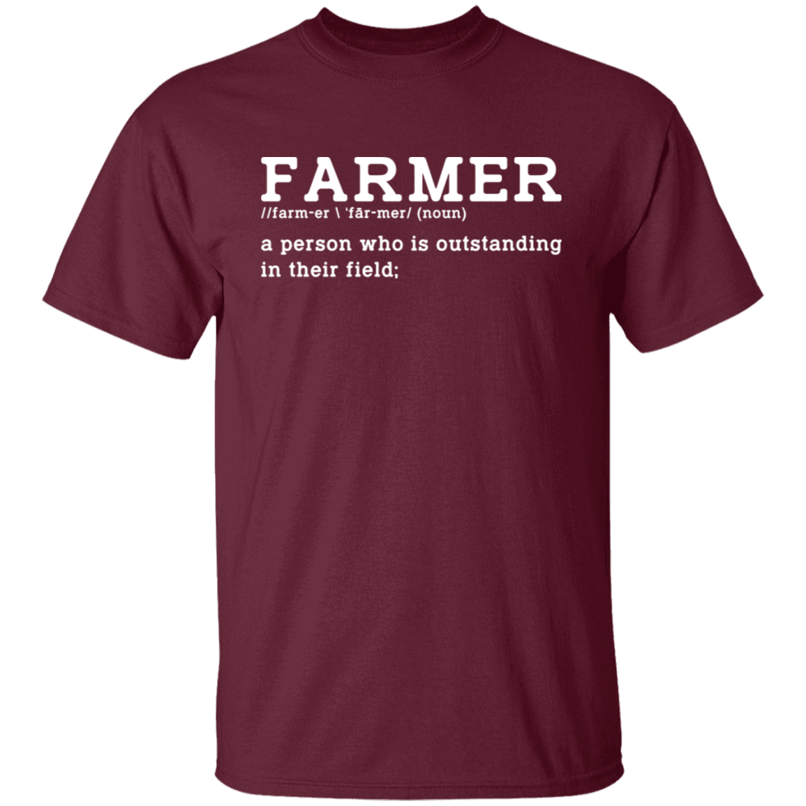 Funny Farmer Definition T-Shirt