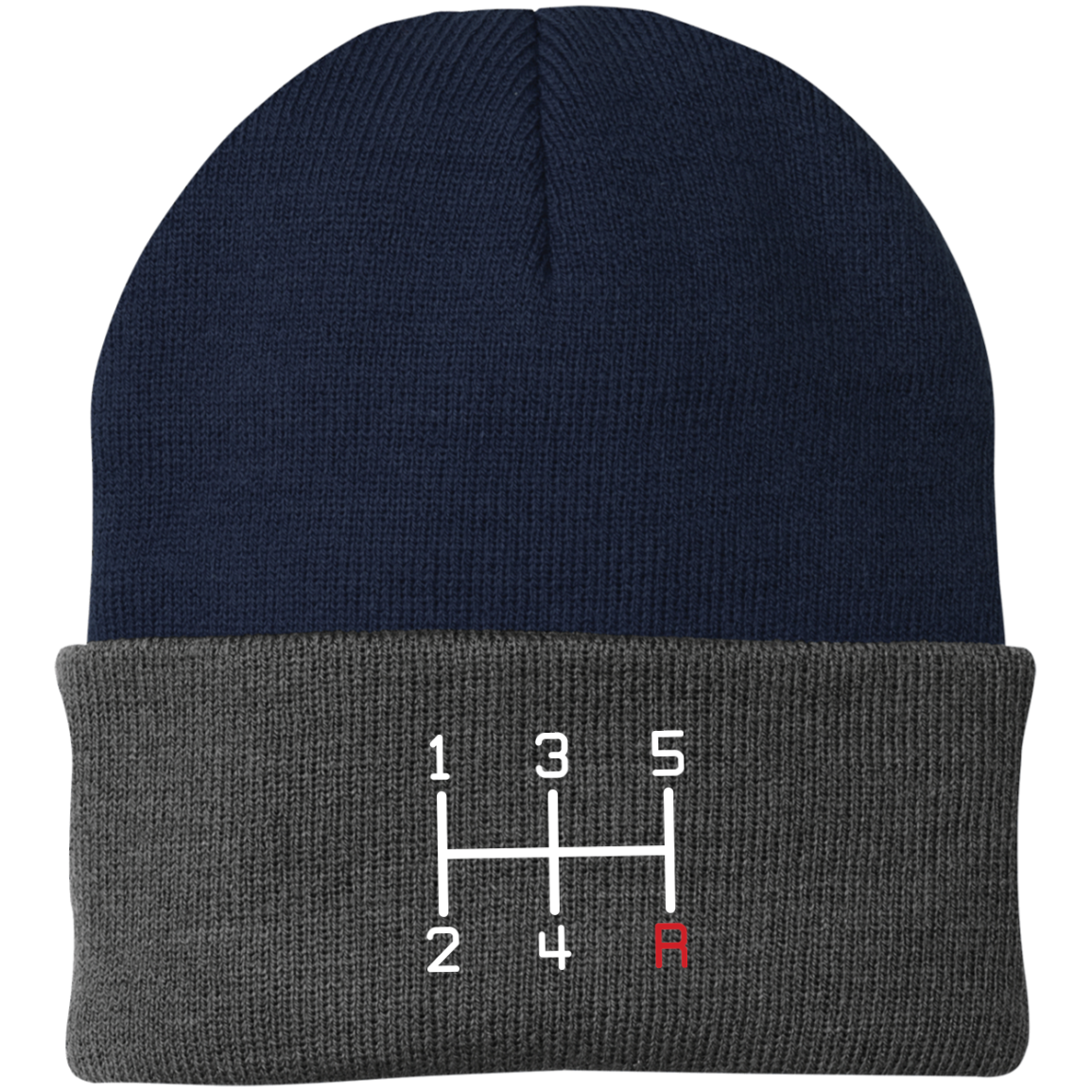 5 Speed Manual Stick Shift Beanie Cap