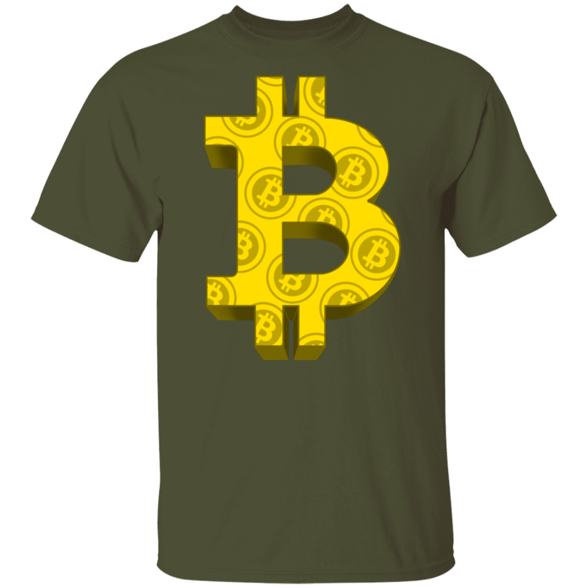 Designer Bitcoin Hodl Cryptocurrency BTC T-Shirt