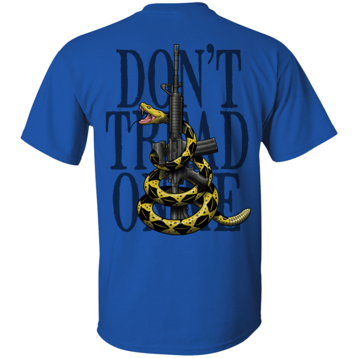 We the People Don't Tread on Me Gadsden Flag Double Sided T-Shirt