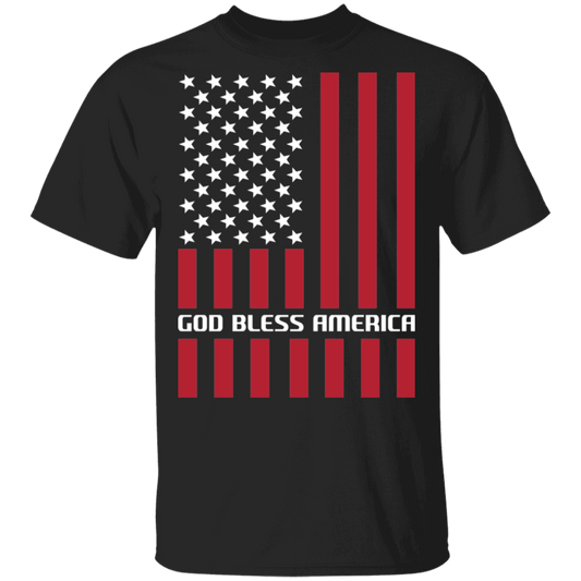 God Bless America American Flag USA T-Shirt