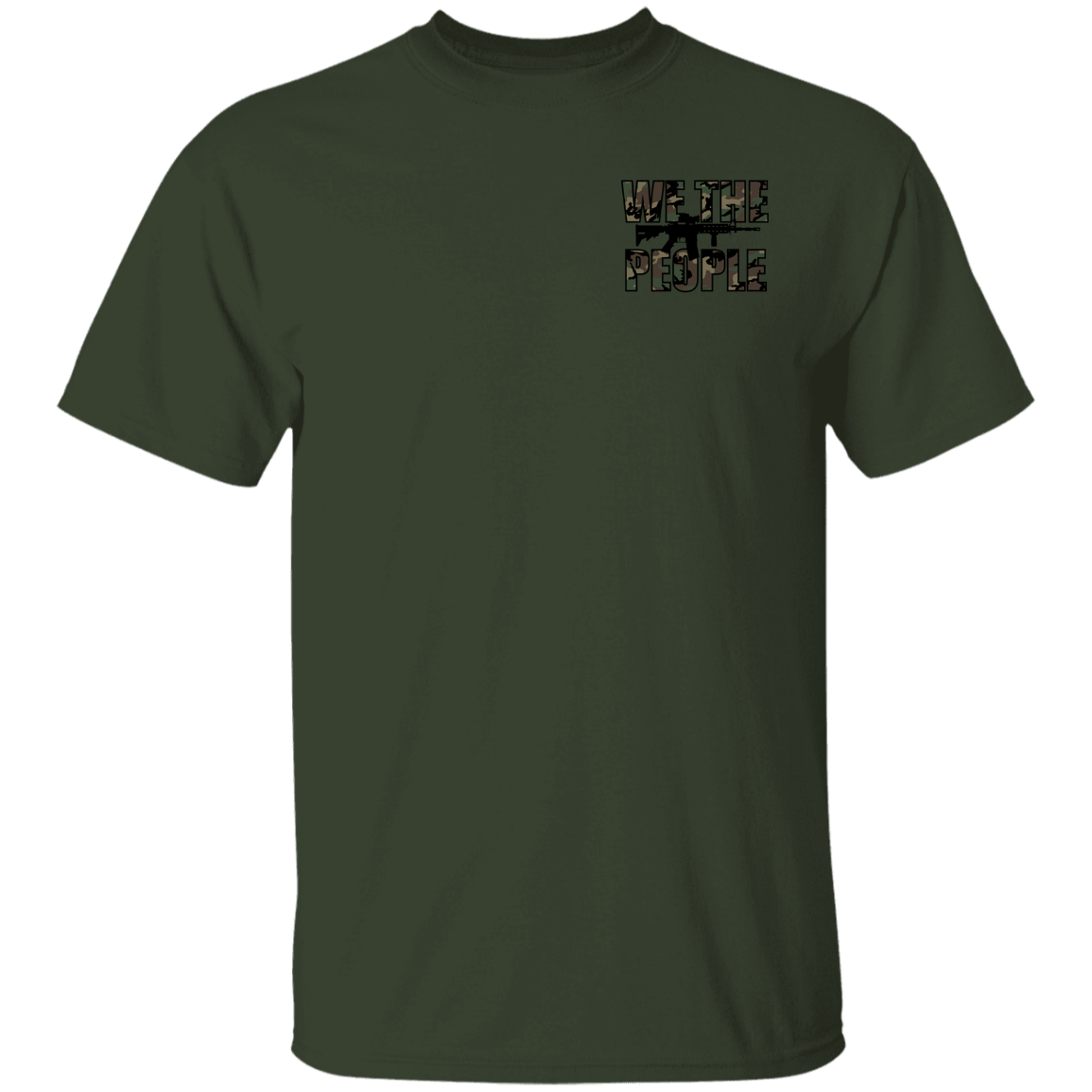 We the People Don't Tread on Me Gadsden Flag Double Sided T-Shirt