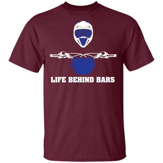 Life Behind Bars Dirt Bike Desert Riding T-Shirt